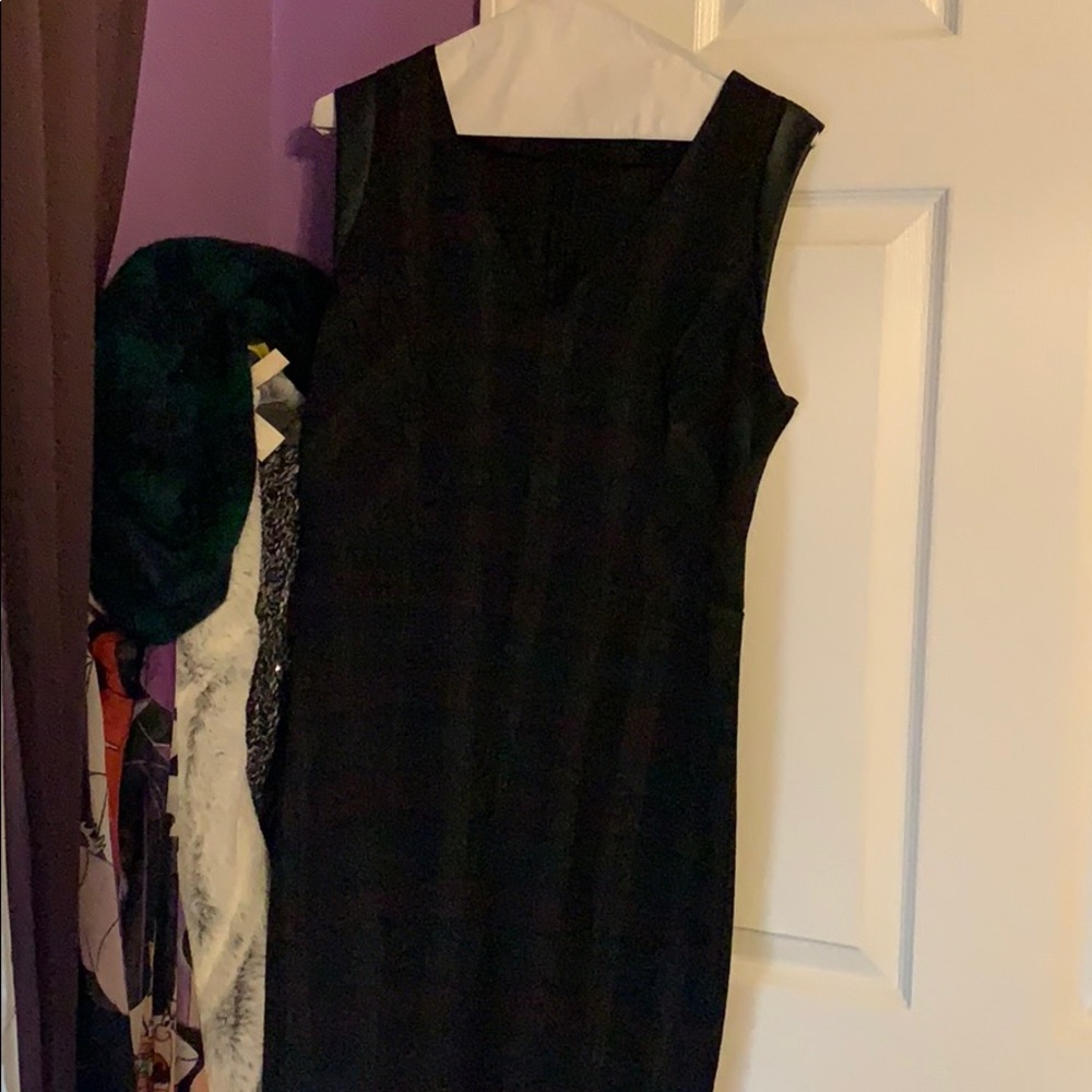 Plaid Pencil Dress